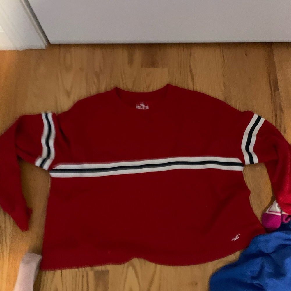 Red sweater